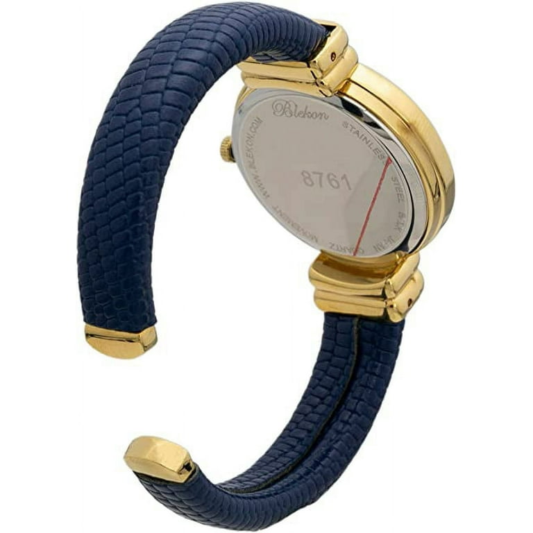 Blekon Collections Japanese Quartz 30mm Womens Snake Style