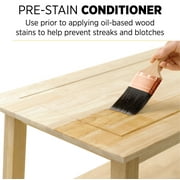 Minwax 134074444 Pre-Stain Wood Conditioner, Clear, 1/2 Pint, (1 Piece, 1 Pack)