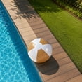 thumbnail image 4 of Inflatable Beach Balls, Versatile Pvc Plastic Outdoor Water Play Balls for Pool Party, Picnic, with Eye-Catching Patterns, Beach Toys for Kids and Adults, for Outdoor Activities, 4 of 7