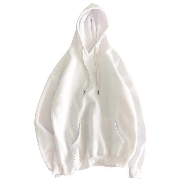 CEHVOM 2021 New Men Casual Patchwork Hooded Top Blouse Sweatshirt With Pockets Coat