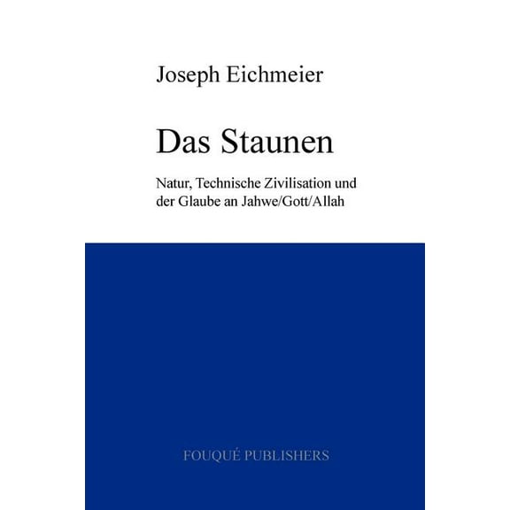 Das Staunen, (Paperback)