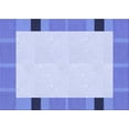 thumbnail image 1 of Ahgly Tapis Rectangulaire Lavable en Machine Intérieur Transitionnel Bleu Ciel, 2 Pieds x 3 Pieds, 1 of 7