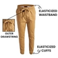 thumbnail image 3 of Men’s Slim-Fit Twill Jogger Pants, 3 of 6