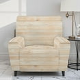 thumbnail image 2 of FOR U DESIGNS Wood Print Recliner Chair Covers with Arms, Breathable Chair Covers for Living Room Non-Slip Sofas Couches Slip Covers Home Decor Accessories, 2 of 8