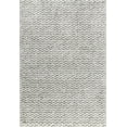thumbnail image 2 of nuLOOM Cuellar Chevron Shag Area Rug, 7' 6" x 9' 6", Ivory, 2 of 2
