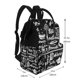 thumbnail image 2 of Easygdp Pasta Bacon para Bolsa de Bebé de Gran Capacidad con Múltiples Bolsillos, Bolsa de Pañales para Padres, Bolsa de Viaje Organizada y Elegante, 2 of 6