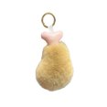 thumbnail image 1 of Jumpingount LLavero de anillo portátil para coche, soporte para llavero, bolso, cartera, bolso, llavero decorativo, colgante, joyería para mujer Ropa, zapatos y accesorios Miscelánea Marrón Jumpingount AP014155-01, 1 of 6