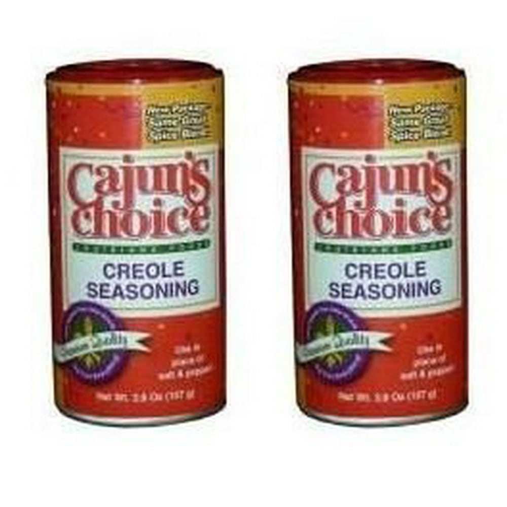 Cajuns Choice Creole Seasoning 3.8 oz (2 Pack)