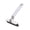 White, variant on Multi-Function Rotating Crevice Cleaning Brush, Hard Bristle Crevice Gap Cleaning Brush, 360 Degree No Dead Corners Household Cleaning Tool for Cleaning Kitchen Bathroom,Purple