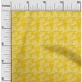 thumbnail image 1 of oneOone Cotton Silk Yellow Fabric Tie Dye Craft Projects Decor Fabric Printed By The Yard 42 Inch Wide-1BS, 1 of 1