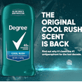 thumbnail image 5 of Degree Men Antiperspirant 48hr Odor Protection Cool Rush Stick Deo, 2.7 oz, 5 of 7