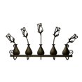 thumbnail image 1 of P55 WH03DB Rose Bud Vases  5 Hooks, 1 of 1