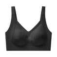 thumbnail image 2 of Antinious Ladies Wireless Embossed Breathable Seamless Support Comfortable Everyday Bra, 2 of 5