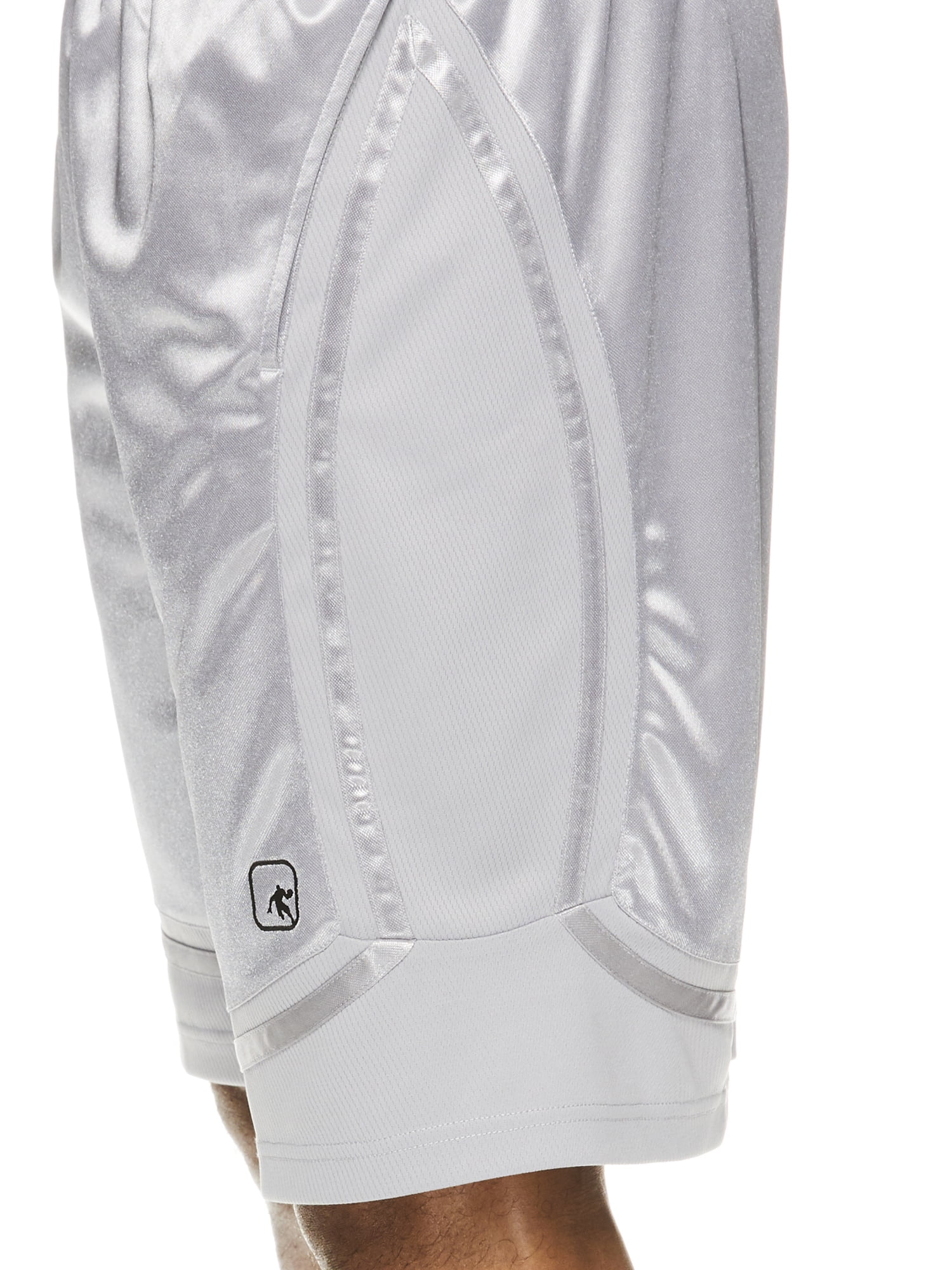 AND1 Men's and Big Men's Active Core 12" Solid Home Court Basketball Shorts, up to 5XL