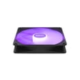 thumbnail image 5 of NZXT F140 RGB Core Fan - RF-C14DF-B1 - 140mm Hub-Mounted RGB Fan - Sublime RGB Lighting - PWM Control - Double, 140mm Case Fan - Black, 5 of 5