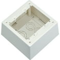 thumbnail image 2 of Panduit Pan-Way Power Rated Surface Mount Outlet Box - Surface mount box - white - 2-gang, 2 of 2