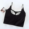 thumbnail image 6 of Timegard Womens Tank Tops with Built in Bras Summer Square Neck Spaghetti Strap Comfy Basic Tee Camis, 6 of 6