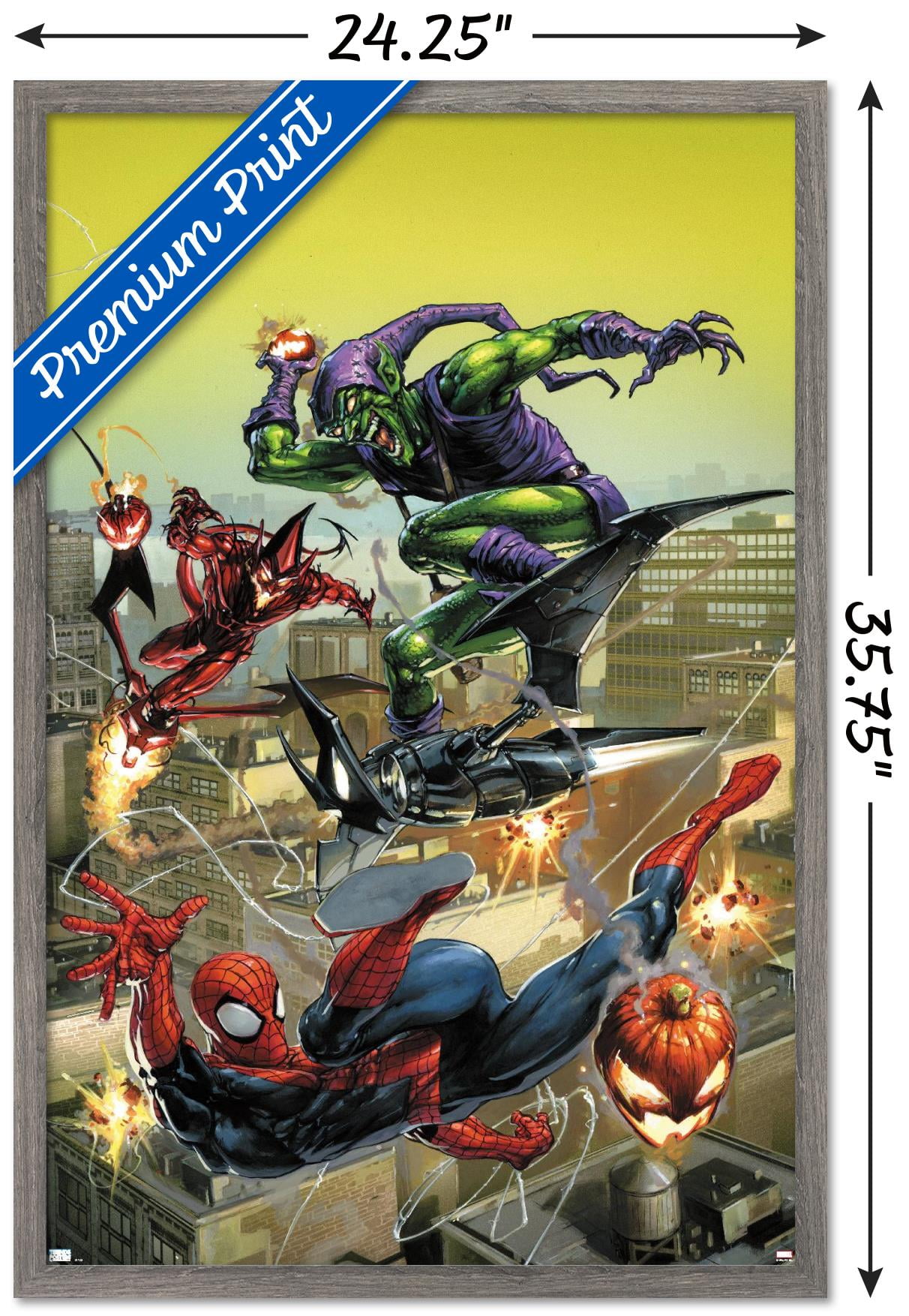 Marvel Comics - Spider-Man - The Amazing Spider-Man #799 Wall Poster, 22.375" x 34", Framed