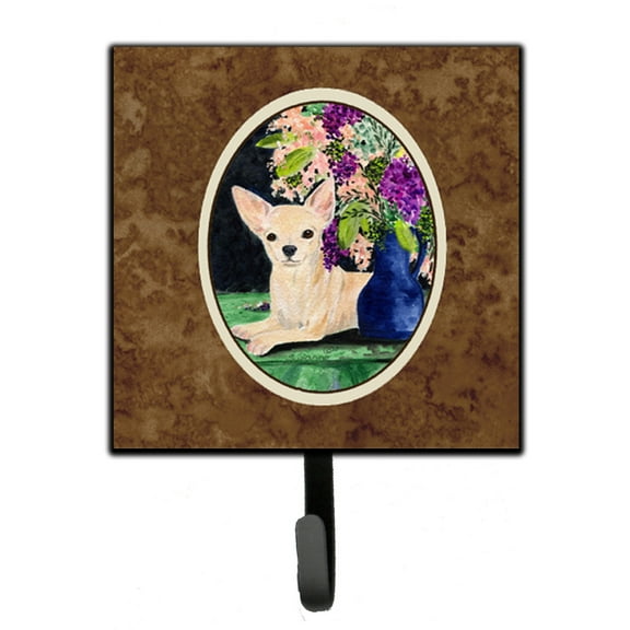 Carolines Treasures SS8289SH4 Chihuahua Leash Holder or Key Hook, Small, Multicolor