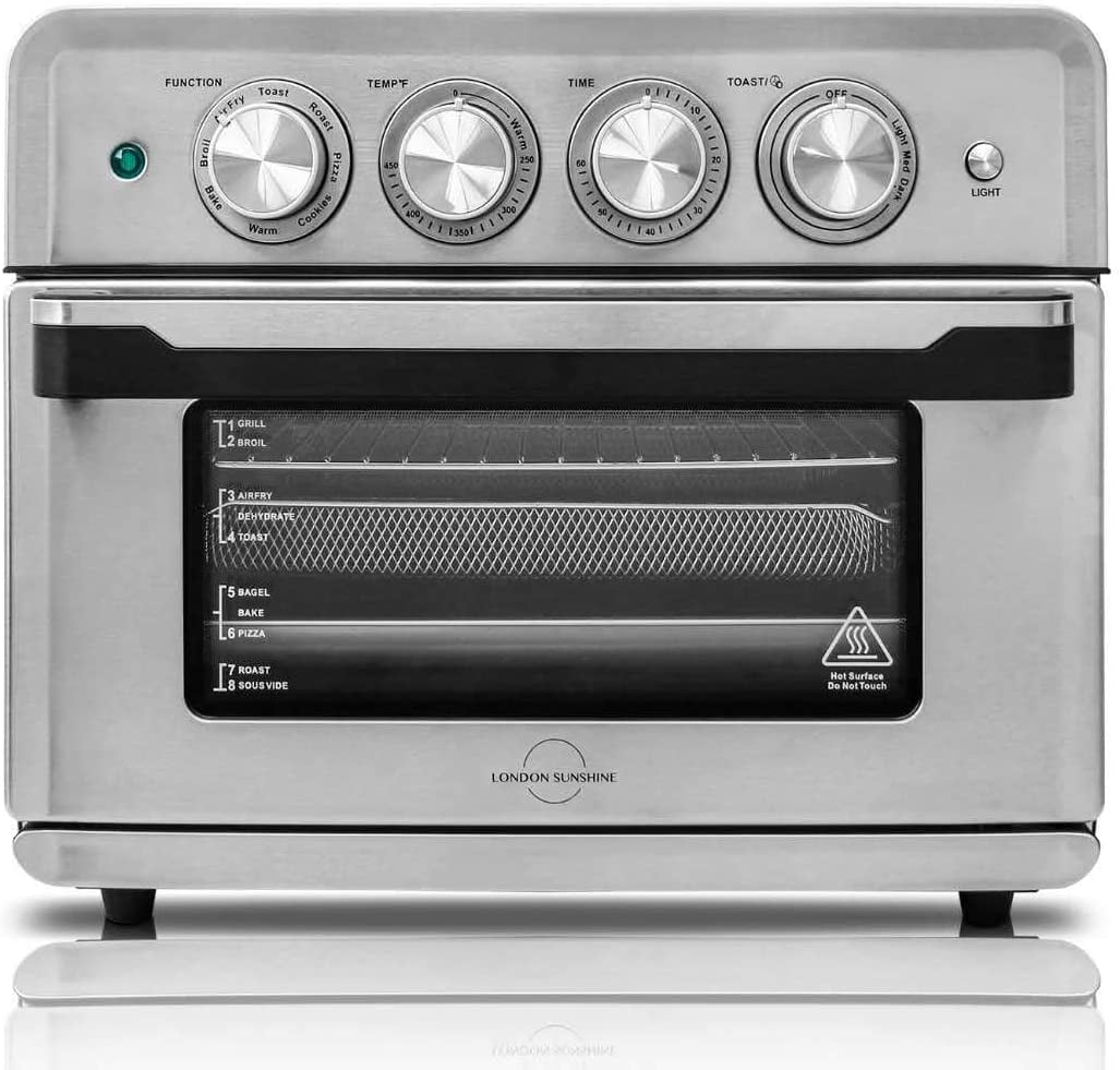 London Sunshine Stainless Steel Air Fryer Convection Oven 25L