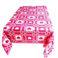 thumbnail image 2 of Jinsinto Disposable Plastic Tablecloths, Rectangle Pink heart 137*274cm, 2 of 4