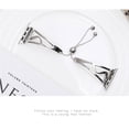 thumbnail image 3 of LEIXIUER Compatible with Apple watch bands iWatch Bnad 41mm 40mm 38mm 45mm 44mm 42mm 49mm Women Designer Slim Metal Stainless Steel Wristbands Replacement iWatch serieis 9 8 7 se 6 5 4 3 2 Ultra Strap, 3 of 6