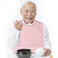 thumbnail image 4 of Fugacal Babero para Adultos, Babero para Adultos Mayores Protector de Ropa Impermeable para Comedor con Correa Ajustable para Personas Mayores de Edad Avanzada Hombres Mujeres Comida Uso(Rosa Naranja) Fugacal No se aplica, 4 of 6
