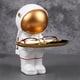 thumbnail image 1 of de joyería, bandeja de anillos, figurita de astronauti, bandeja de almacenamiento, esculturas de astronauti de resina, estatua, llavero, organiz Blanco Grande BLESIY Bandeja de almacenamiento de resina, 1 of 8