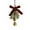 B, variant on WMGHA Christmas Red Velvet Bow with Golden Bells and Pine Cones, Decorative Hanger for Wreath Tree and Gift Box, Festive Ornament for Holiday Door and Mantel Decor