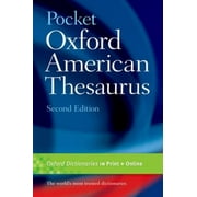 Pocket Oxford American Thesaurus, 2e, Pre-Owned (Paperback)