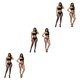 thumbnail image 1 of Sonducket 2 Pieces Sexy Tights Fine Craftsmanship Supplies Socks Ladies Women Accessories Fishnet Mesh Hosiery Dating Female Prop Stocking Type1, 1 of 6