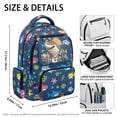 thumbnail image 7 of Aplkyhs Cartoon Shark Backpack for Students Age 6-18 Sweet Style School Bag with Padded Straps Large Capacity Lightweight Bookbag for School & Daily Use, 7 of 7