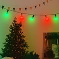 thumbnail image 3 of Sunlite LED A19 Decorative Christmas Holiday Light Bulbs, Medium Base, 3 Watt, Red and Green, 6 Pack, 3 of 7