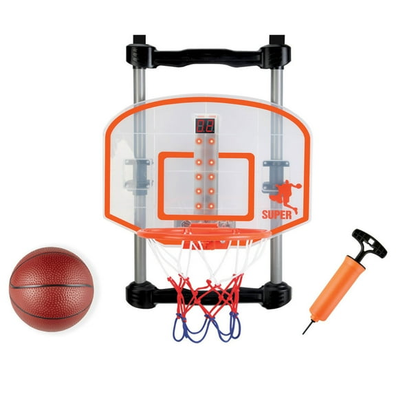 Kidoozie Electronic Basketball Jam, Sport Activity, Light-up Scoreboard and Slam Dunks! For Children 3 