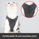 thumbnail image 5 of Chaleco de poliéster para perros y gatos, suave, cómodo, a prueba de escape con juego de correa de tracción Likrtyny Para estrenar, 5 of 8