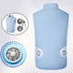 thumbnail image 4 of Ropa equipada con ventilador, chaleco refrigerante resistente a adultos acondicionado para verano Trabajo - Azul Baoblaze Chaleco de ventilador de enfriamiento, 4 of 8