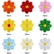 thumbnail image 2 of 36 piezas de parches de tela termoadhesivos bordados, parches para coser con patrón de flores, mini parches bordados de girasol para ropa, jeans, sombreros, mochilas, 2 of 4