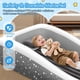 thumbnail image 2 of Cama de viaje inflable Abdtech para niños pequeños con barandilla de 4 lados, 2 of 9
