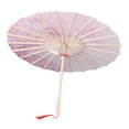 thumbnail image 4 of de papel aceitado de estilo chino Parasol de papel de aceite de estilo oriental para disfraces Estilo H jinwen sombrilla china, 4 of 8