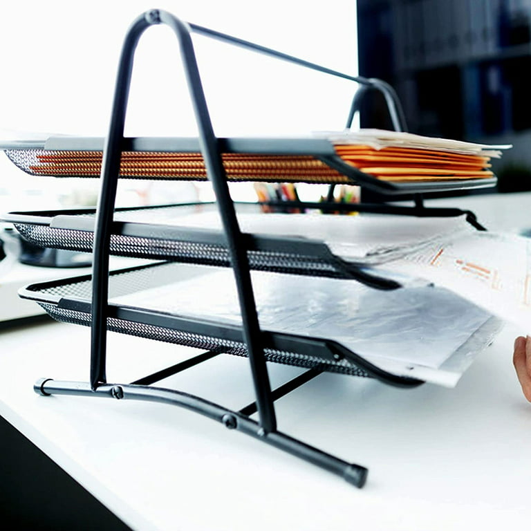 Desk Paper Tray, Stackable Paper Trays