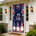 thumbnail image 4 of Weloille Independence Day Door Cover 6.07 x 2.95 Ft, Polyester Front Door Decor Banner, Washable Fade Resistant Door Hanging Sign, Holiday Decorative Backdrop for Yard Patio Party Entryway, 4 of 6