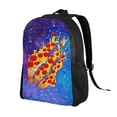 thumbnail image 2 of Prestonplayz Pizza Backpack 3D Print Lightweight Bookbag Casual Sport Daypack Travel Bag Laptop, 2 of 8