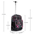 thumbnail image 4 of Mochila enrollable Tilami, 45 cm, con ruedas, escuela, universidad, viajes, 4 of 4