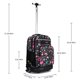 thumbnail image 4 of Mochila enrollable Tilami, 45 cm, con ruedas, escuela, universidad, viajes, 4 of 4