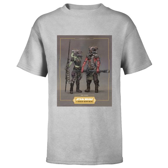 Star Wars The High Republic Concept Art The Nihil - Short Sleeve T-Shirt for Kids – Customized-Athletic Heather