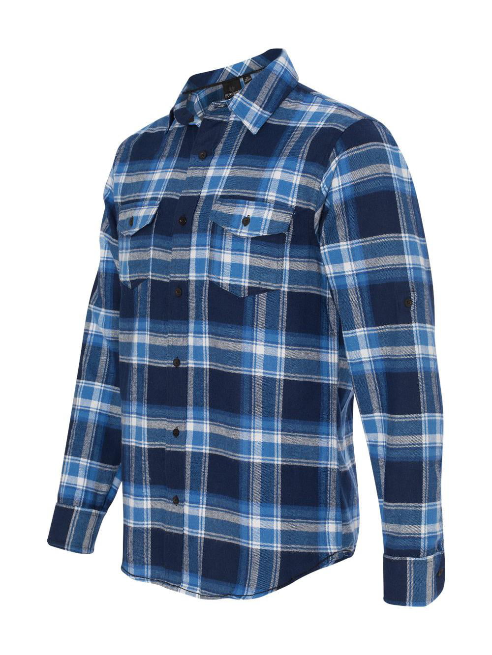 Burnside - Yarn-Dyed Long Sleeve Flannel Shirt - 8210 - Walmart.com