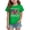 Green, variant on Funny 250 Years America Anniversary USA 250th Birthday Boys Girls T Shirts Short Sleeve Crew Neck Graphic Tee 2-14 Years,Red