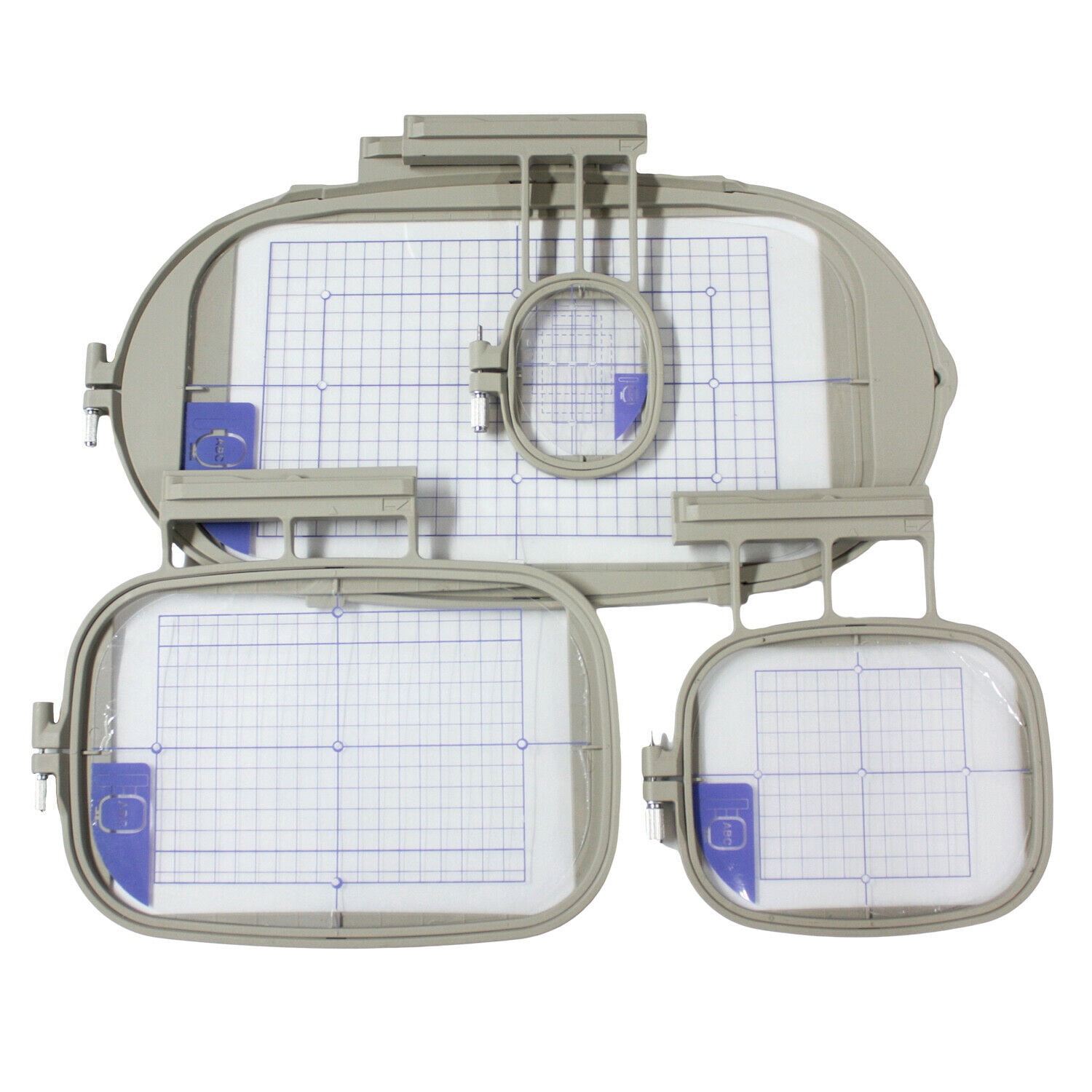 4 Pc. Embroidery Hoop Set Babylock Ellegante, Ellageo, Esante