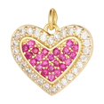 thumbnail image 1 of LYMAYTER DIY Jewelry Accessory Rhinestones Heart Pendant - for DIY Jewelry, 1 of 7