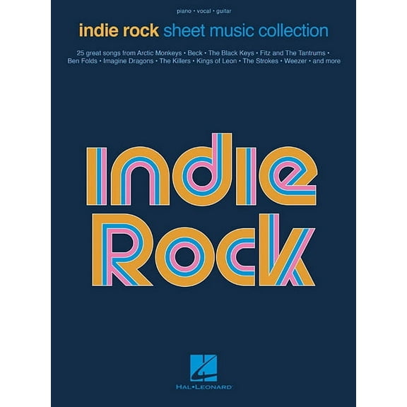 Indie Rock Sheet Music Collection, (Paperback)
